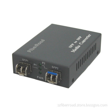 1.25g SFP to SFP Fiber Media Converter, Fiber Optic Converter